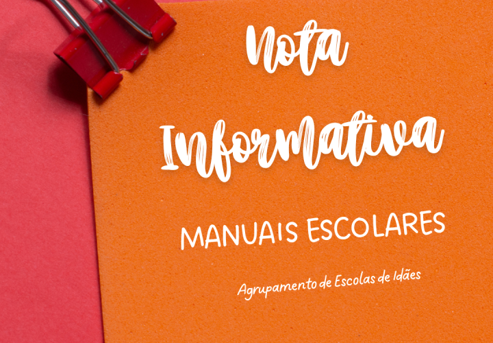 Nota Informativa - Manuais Escolares